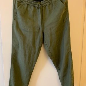 J. Crew Point Sur linen pants